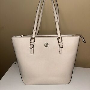 Elegant Cream Tote Bag